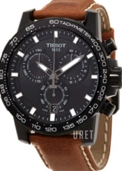 Svart/Läder Ø45.5 mm