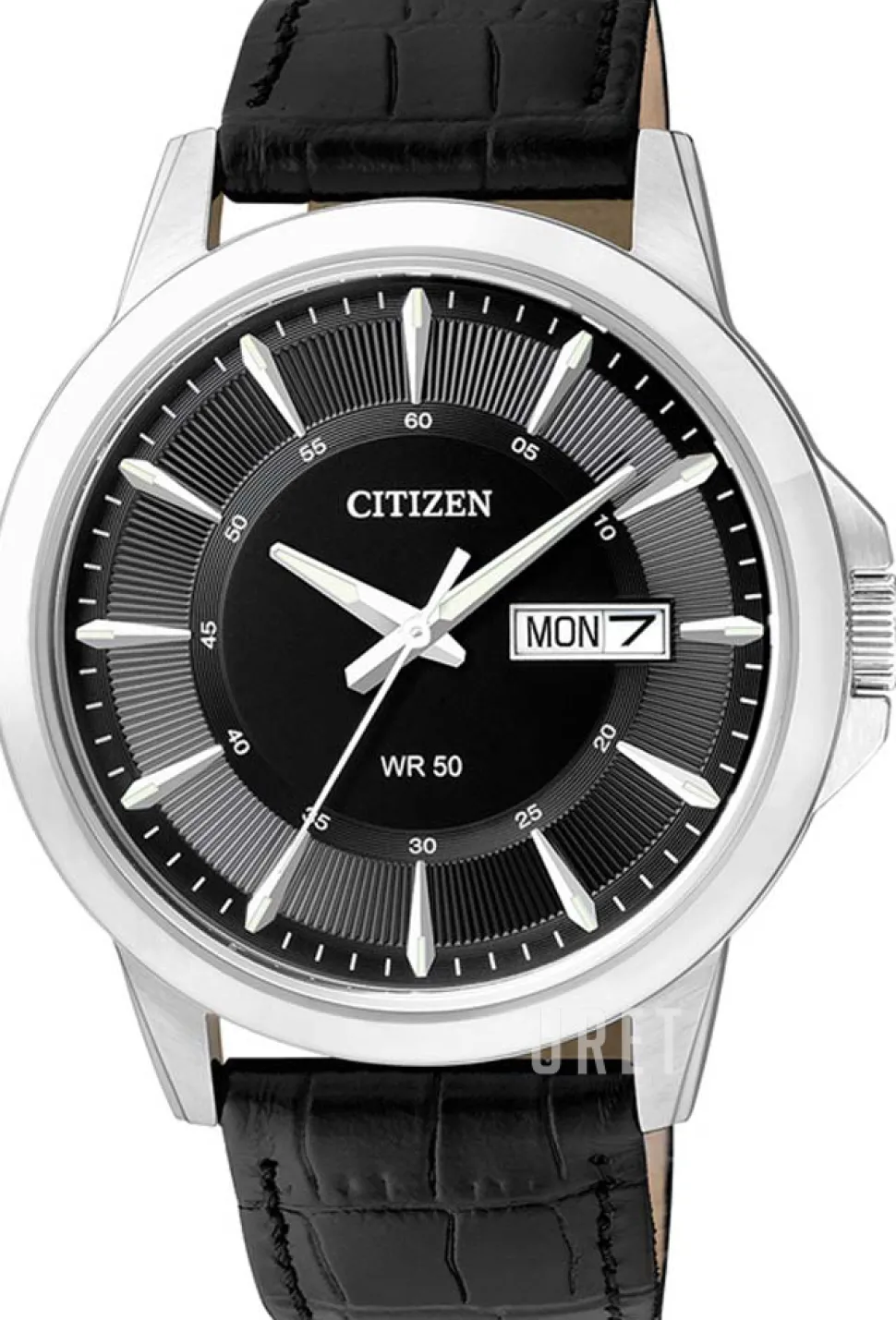 Svart/Läder Ø41 mm