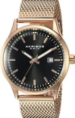 Svart/Roséguldstonat stål Ø42.5 mm