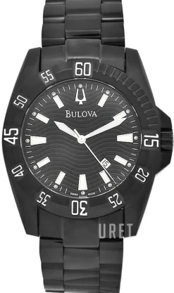 Svart/Stål Ø43.5 mm