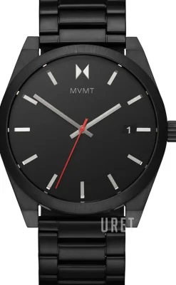 Svart/Stål Ø43 mm