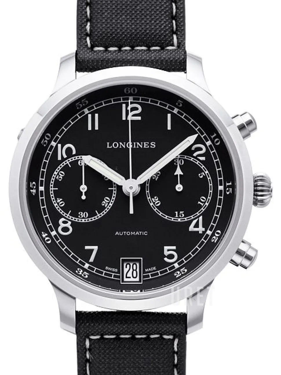 Svart/Textil Ø42 mm