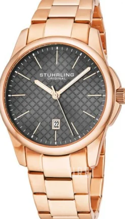 Symphony Grå/Roséguldstonat stål Ø42 mm