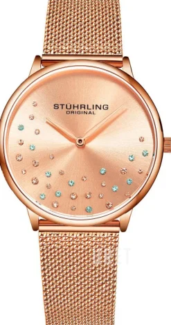 Symphony Roséguldstonad/Roséguldstonat stål Ø35 mm