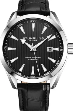 Symphony Svart/Läder Ø42 mm