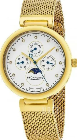 Symphony Vit/Gulguldtonat stål Ø37 mm