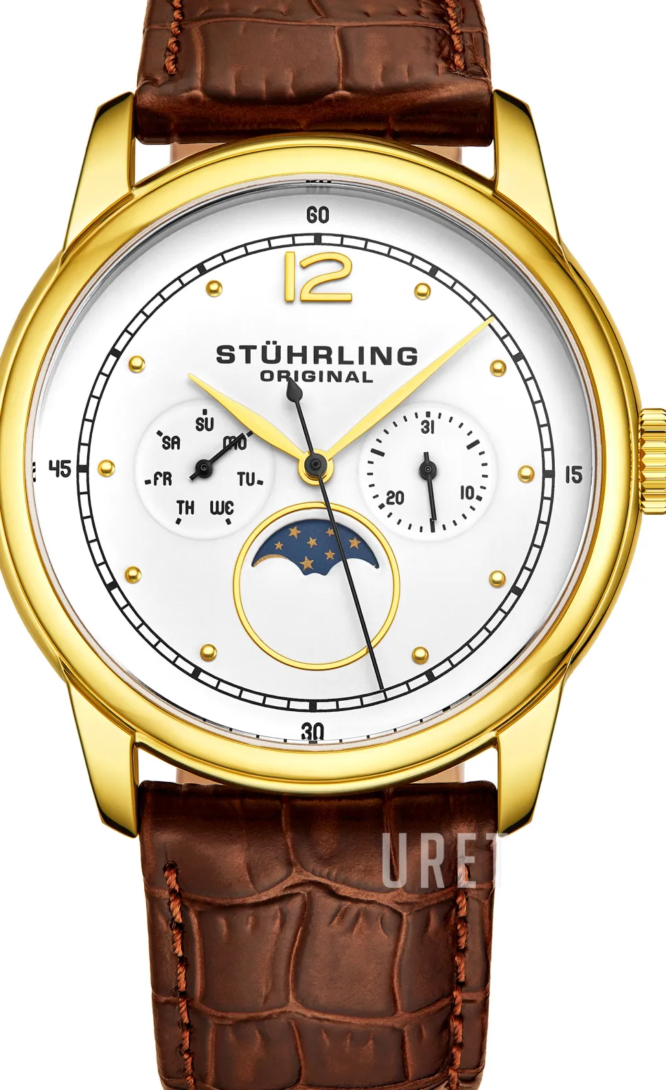 Symphony Vit/Läder Ø39 mm