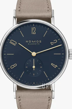 Tangente Blå/Läder Ø35 mm