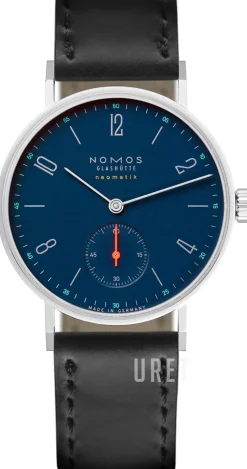 Tangente Blå/Läder Ø35 mm