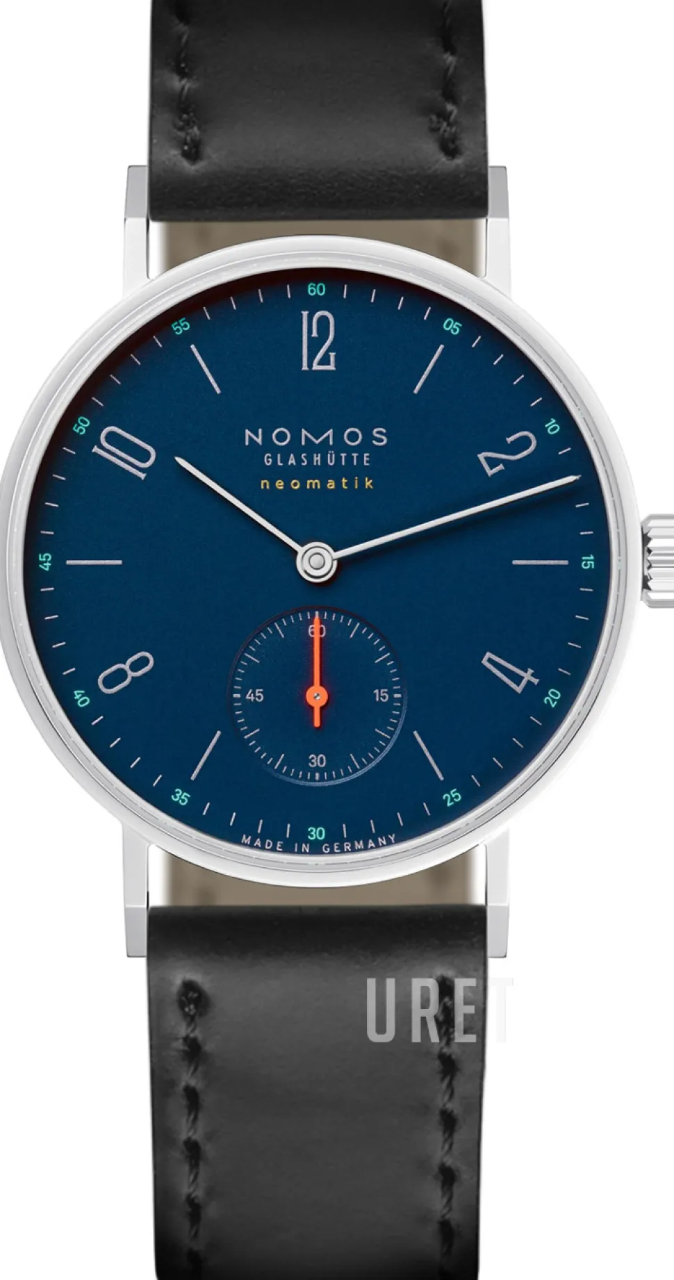 Tangente Blå/Läder Ø35 mm