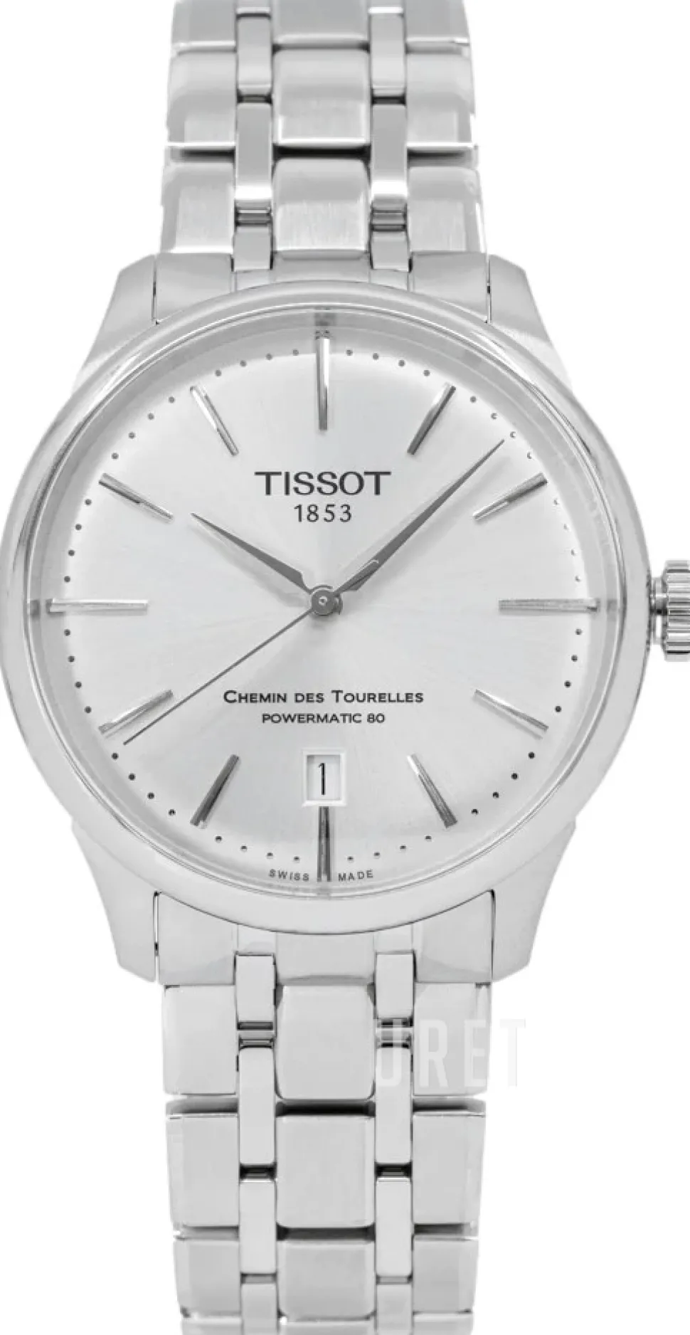 T-Classic Chemin Des Tourelles Silverfärgad/Stål Ø39 mm