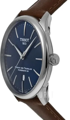T-Classic Chemin Des Tourelles Blå/Läder Ø42 mm