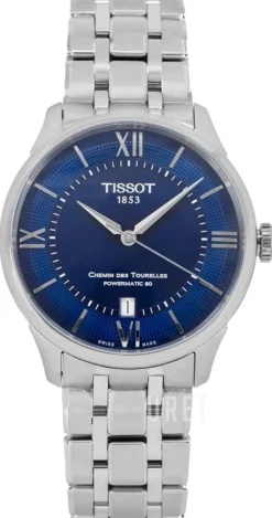 T-Classic Chemin Des Tourelles Blå/Stål Ø39 mm