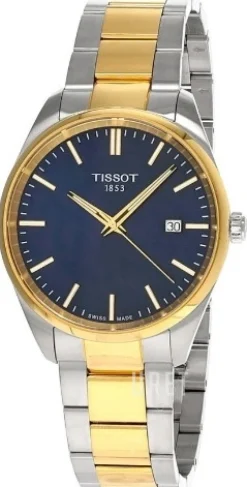 T-Classic Pr 100 Blå/Guldtonat stål Ø40 mm