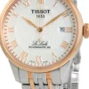 T-Classic Silverfärgad/Roséguldstonat stål Ø39.3 mm