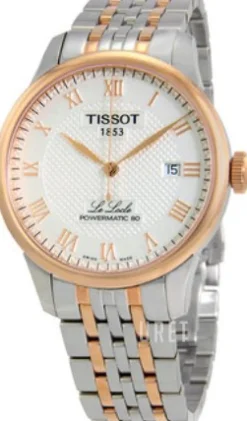 T-Classic Silverfärgad/Roséguldstonat stål Ø39.3 mm