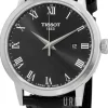 T-Classic Svart/Läder Ø42 mm
