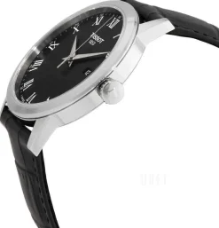 T-Classic Svart/Läder Ø42 mm
