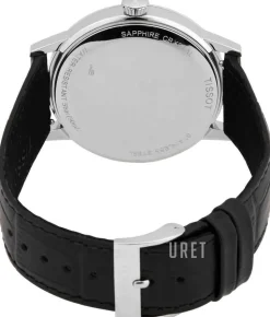 T-Classic Svart/Läder Ø42 mm