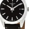 T-Classic Svart/Läder Ø40 mm
