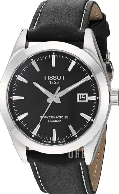 T-Classic Svart/Läder Ø40 mm