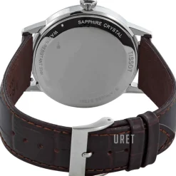 T-Classic Vit/Läder Ø42 mm