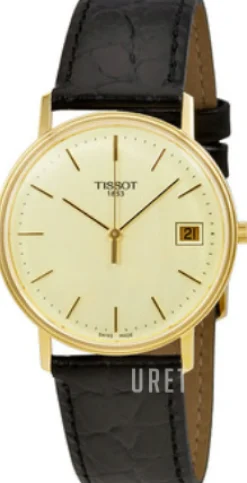 T-Gold GoldRun Champagnefärgad/Läder Ø33.5 mm
