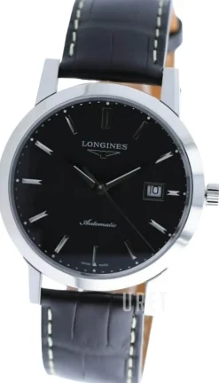 The 1832 Svart/Läder Ø40 mm