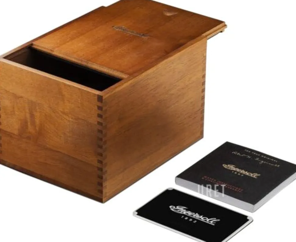 The Broadway Svart/Läder Ø43 mm