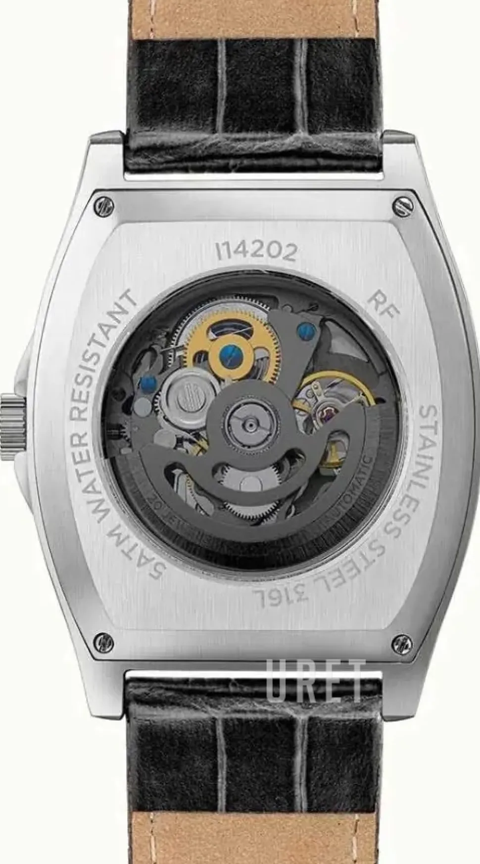 The California Svart/Läder Ø45 mm