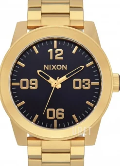 The Corporal Svart/Gulguldtonat stål Ø48 mm