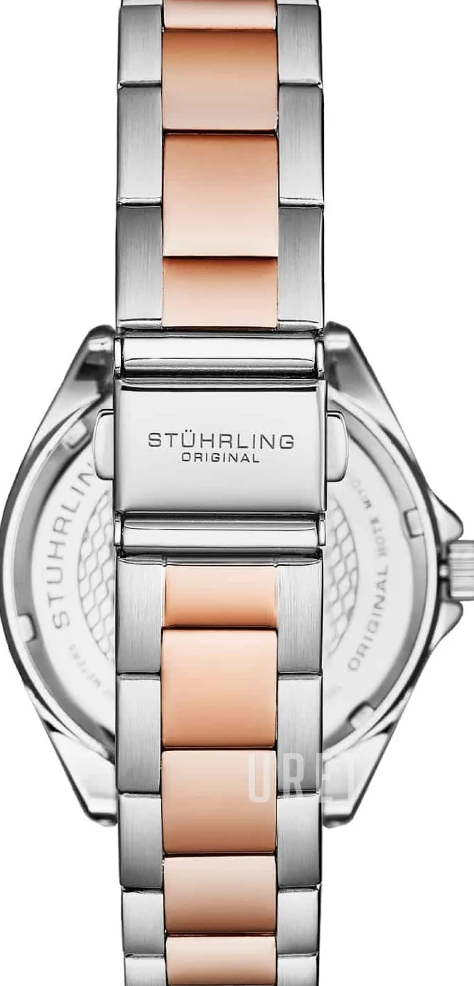 The Dynasty Silverfärgad/Roséguldstonat stål Ø40 mm