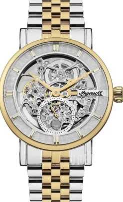 The Herald Silverfärgad/Guldtonat stål Ø40 mm