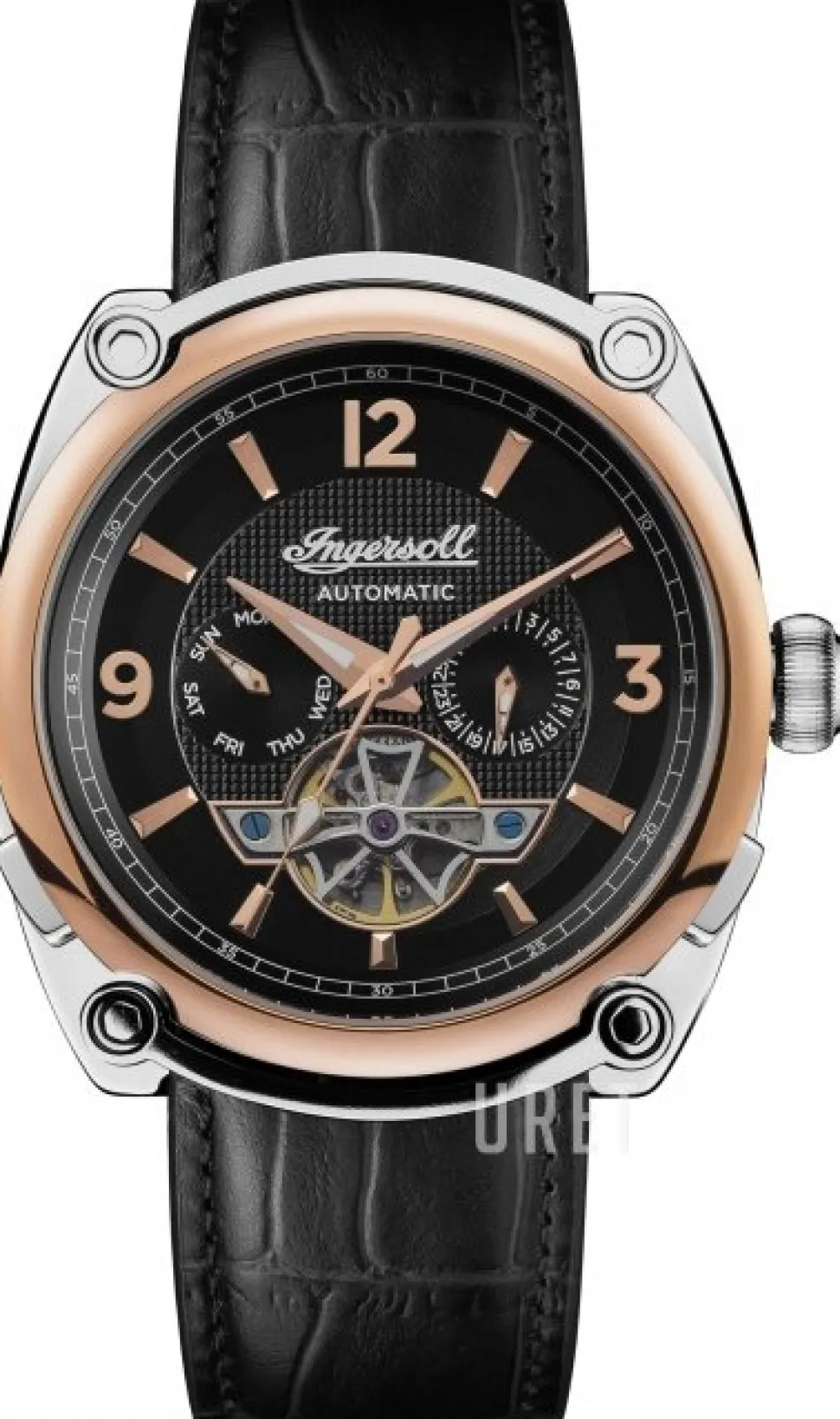 The Michigan Svart/Läder Ø45 mm