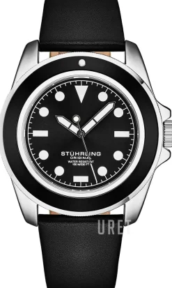 The Morse Svart/Läder Ø42 mm