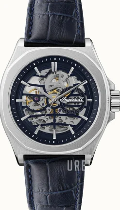 The Orville Blå/Läder Ø46 mm