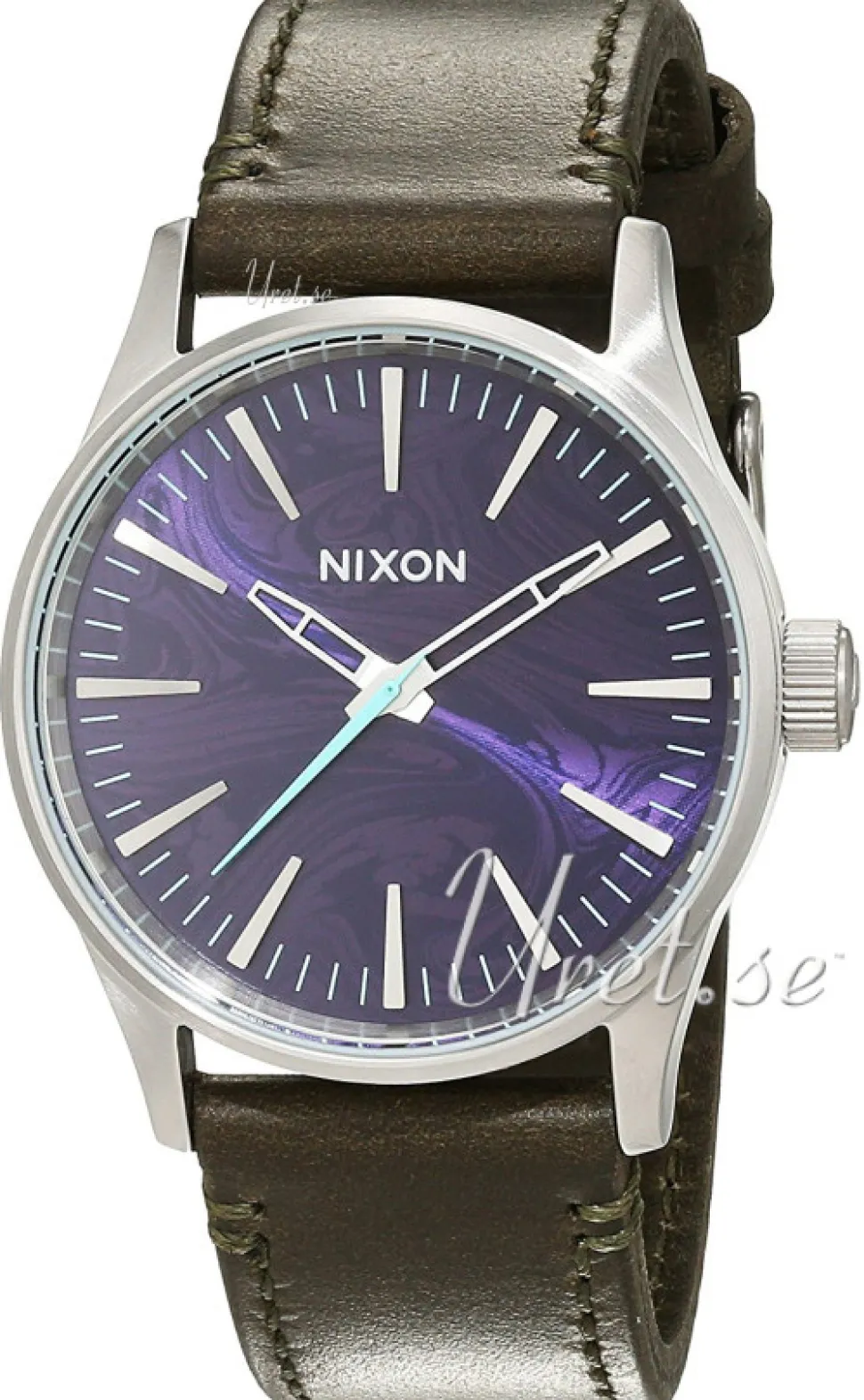 The Sentry Lila/Läder Ø38 mm