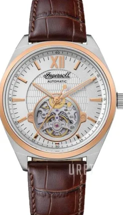 The Shelby Silverfärgad/Läder Ø44 mm