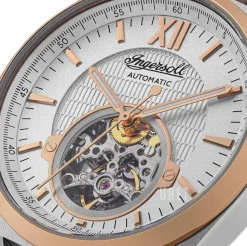 The Shelby Silverfärgad/Läder Ø44 mm