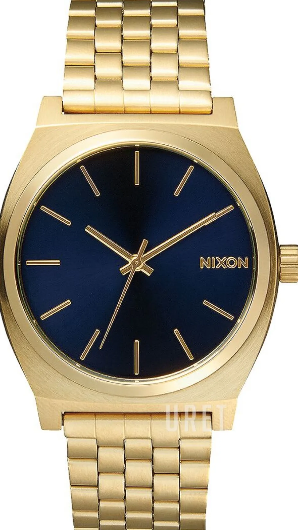 The Time Teller Blå/Gulguldtonat stål