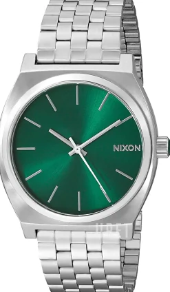 The Time Teller Grön/Stål Ø43 mm