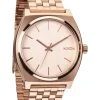 The Time Teller Roséguldstonad/Roséguldstonat stål Ø37 mm