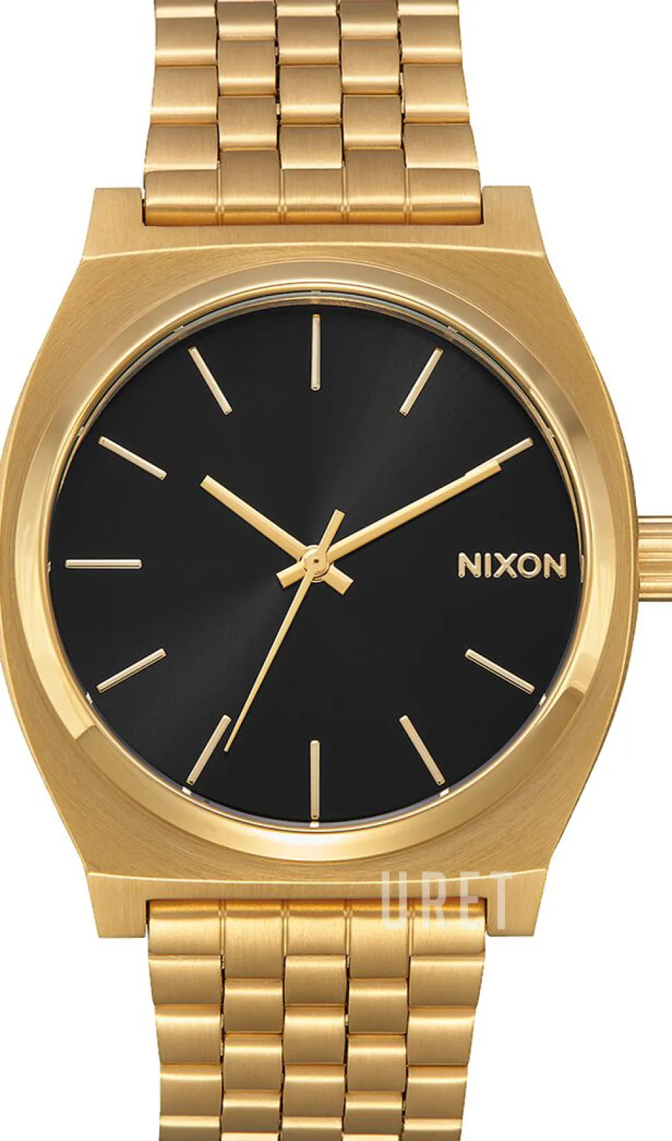 The Time Teller Svart/Gulguldtonat stål