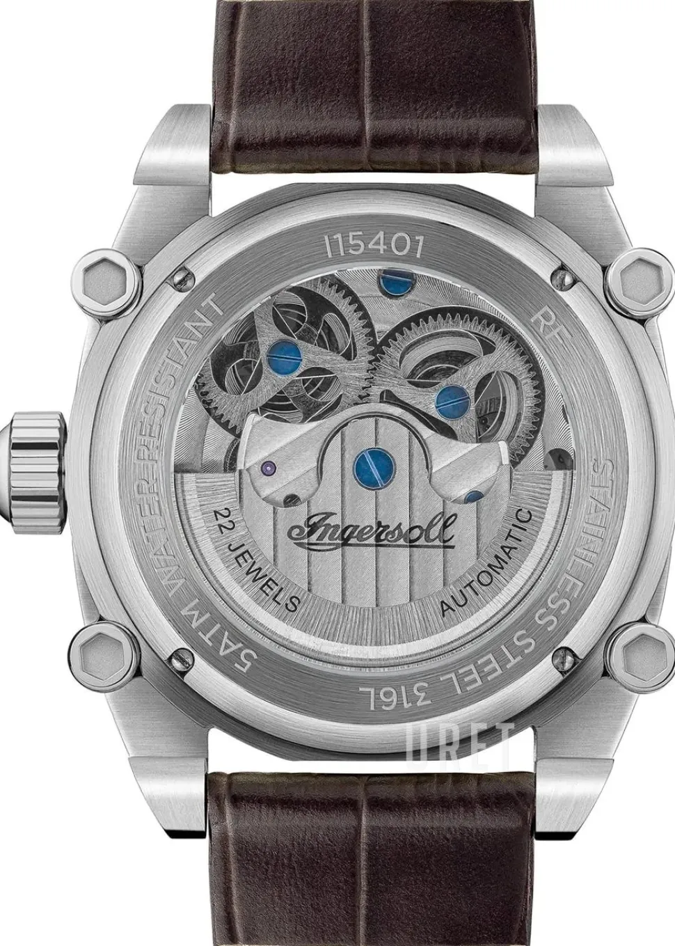 The Varsity Silverfärgad/Läder Ø45 mm