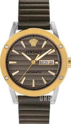 Theros Brun/Läder Ø42 mm