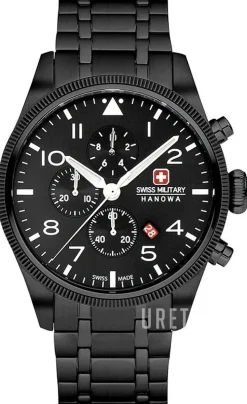 Thunderbolt Svart/Stål Ø43 mm