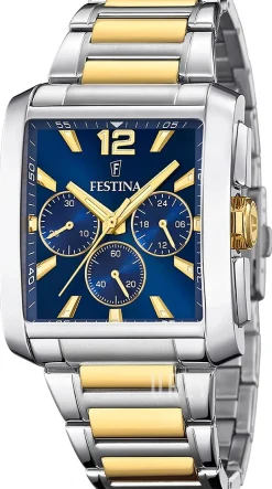 Timeless Blå/Stål Ø38 mm