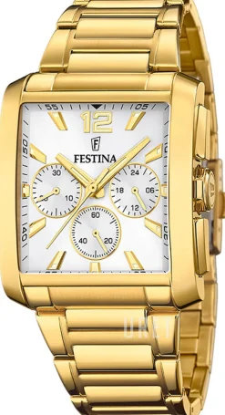 Timeless Silverfärgad/Gulguldtonat stål