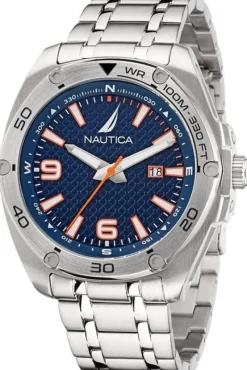 Tin Can Bay Blå/Stål Ø44 mm