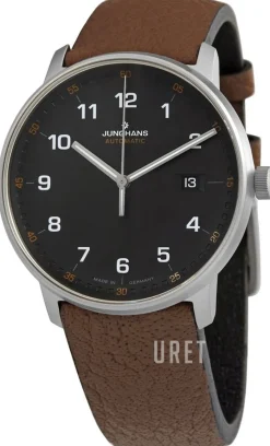 Titan Svart/Läder Ø40 mm